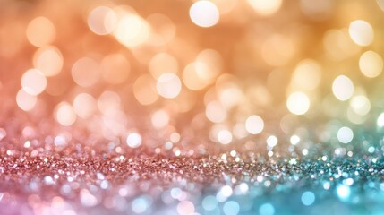 Fototapeta premium Abstract bokeh lights, soft gradient colors