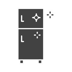 Refrigerator icon vector image. Suitable for mobile apps, web apps and print media.