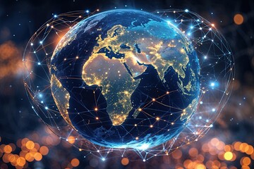 Global Digital Networking Strategy for Enhanced International Collaboration and Connectivity