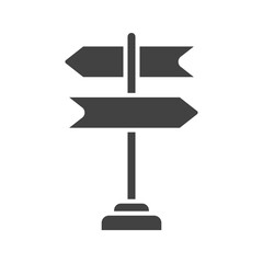 Street Sign icon vector image. Suitable for mobile apps, web apps and print media.