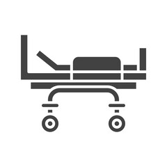 Stretcher icon vector image. Suitable for mobile apps, web apps and print media.