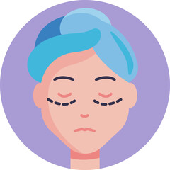 Cosmetic Eyelid Surgery: A procedure that reshapes the eyelids by removing excess skin, muscle, or fat to improve appearance or function.