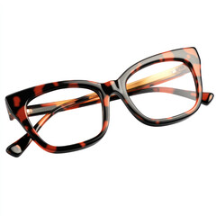 eye glasses isolated on white