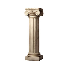 Fototapeta premium Roman Column Pedestal Symbol Of Strength And Tradition