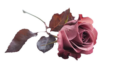 Close up of a Single Rose Petal