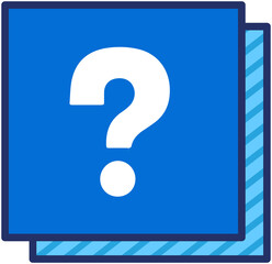 Blue Square Question Mark