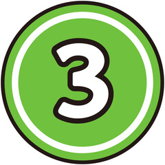 Green Round Number 3
