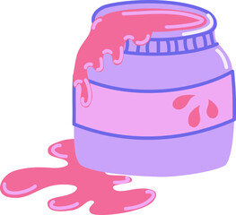 Paint Jar Spill