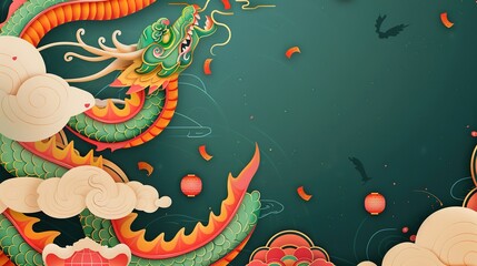 Dragon Boat Festival Letter Background: Pouring Emotions into Letters, Writing a Tender Chapter of the Blending of Traditional Connotations and Sentiments of Longing during the Dragon Boat Festival