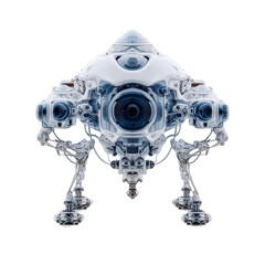 Fototapeta premium Futuristic Quadrupedal Robot Advanced Surveillance Drone Design