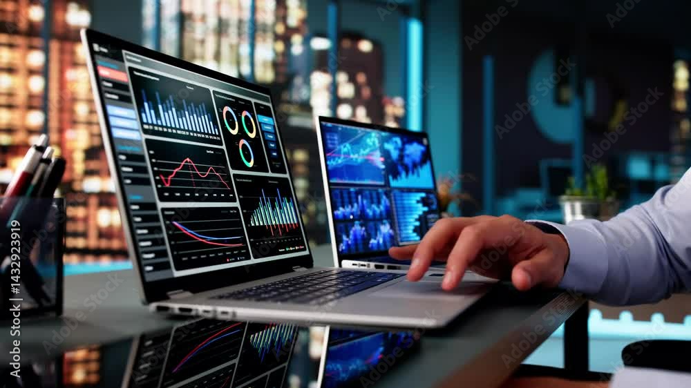 Poster Data Analyst Using Data Analytics KPI