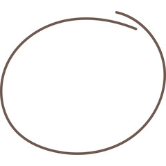 Hand Drawn Circle Line