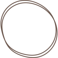 Hand Drawn Circle Line