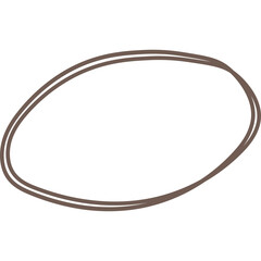 Hand Drawn Circle Line