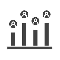 Poll icon vector image. Suitable for mobile apps, web apps and print media.