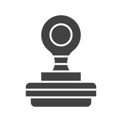 Stamp icon vector image. Suitable for mobile apps, web apps and print media.