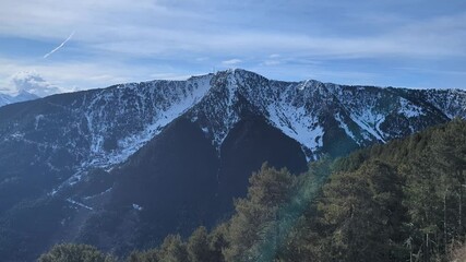 Incredible drone footage capturing the stunning mountain scenery. This is perfect for travel, nature documentaries, or outdoor adventure inspiration.