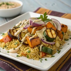 stir fried chicken with vegetables