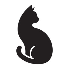 "Vector Set of Black Cat Silhouettes – Halloween, Mystical, and Feline Design Elements"