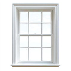 Obraz premium window on a white background