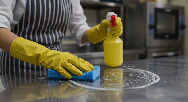 Cleaning Crew: Sanitizing Surfaces with Care - Professional Disinfection Service