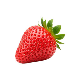 strawberry on white