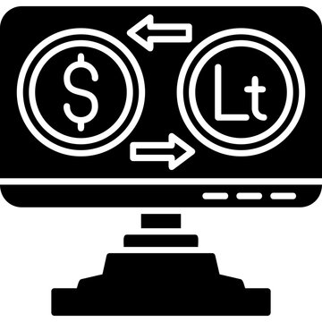 Lithuania Litas Icon