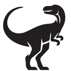 "Vector Set of Dinosaur Silhouettes – Prehistoric Animal Icons, Jurassic Design Elements"

