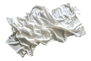 Fototapeta premium White Crumpled Paper Texture Background