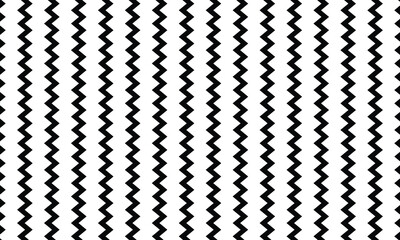 Black and white diagonal contrasting stripes with a zigzag on all sheet .Vector Illustration .EPS 10 . 