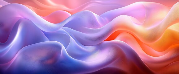 Obraz premium Abstract Flowing Fabric