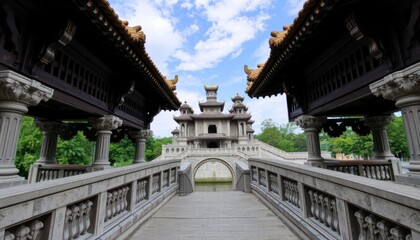 Ancient Asian Bridge