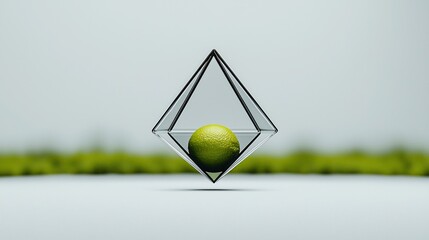 Geometric Citrus Display