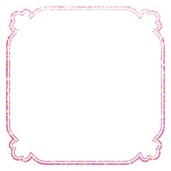 ホログラム箔_フレーム_四角