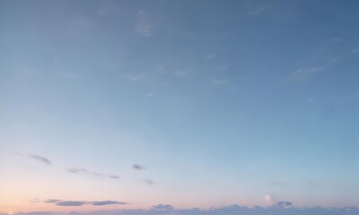 Serene light blue pastel sky, soft gradient, tranquil, smooth texture , wallpaper, delicate