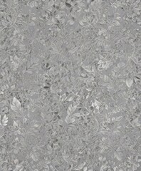 Elegant silver lace leaves wallpaper  Intricate, seamless pattern with delicate texture ,  filigree, art deco, texture