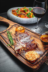 A hearty and delicious steak for you