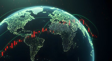 Global Stock Market Trends Visualizing Worldwide Economic Fluctuations