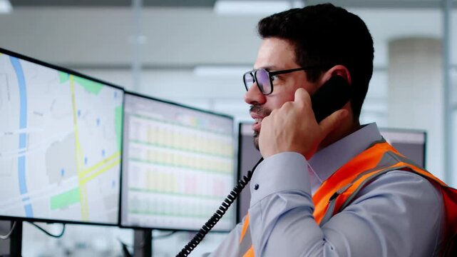 Emergency Call Center. 911 Phone Service