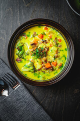 A hearty and delicious soup for you