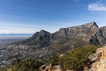 Obraz premium Capetown depuis Lion's Head