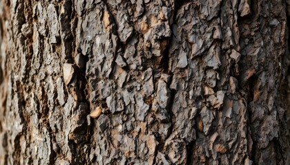 Obraz premium Close-up of tree bark displaying flaking texture highlighting the beauty of nature's surface