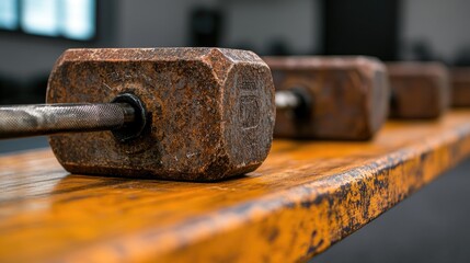 106. A gym filled with clanking iron plates and loud grunts