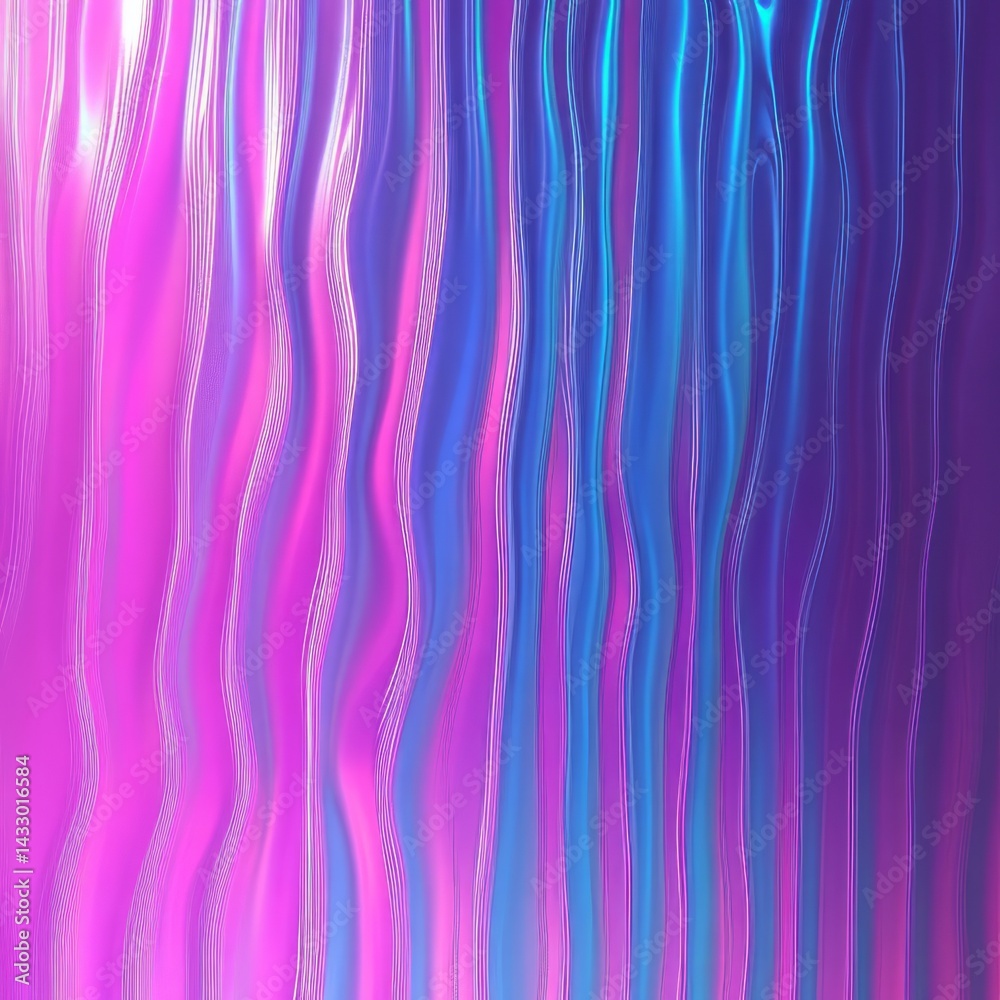 Poster vibrant swirls of pink and blue light create mesmerizing patterns in a dynamic abstract design