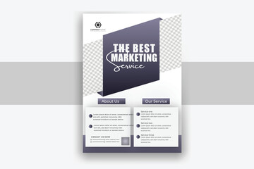 Corporate modern design template layout vector.