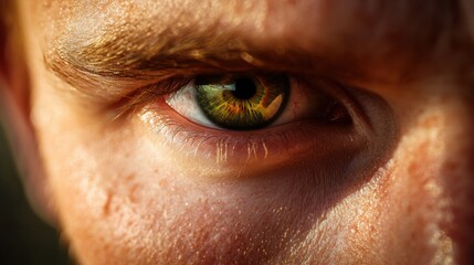 Close up of a human eye