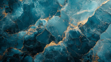 Luxury marine blue marble texture , Elegant and modern liquid marble design abstract painting background