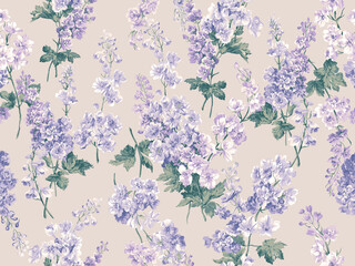 floral background with flowers