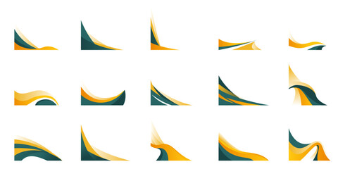 Modern Gradient Corner