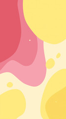 Abstract Colorful Fluid Shapes